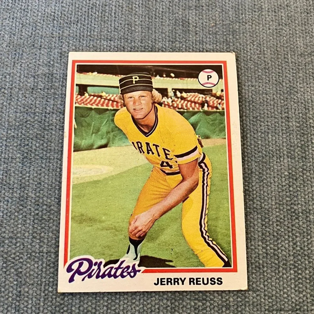 1978 Topps Pittsburgh Pirates Baseball Card Trading Card